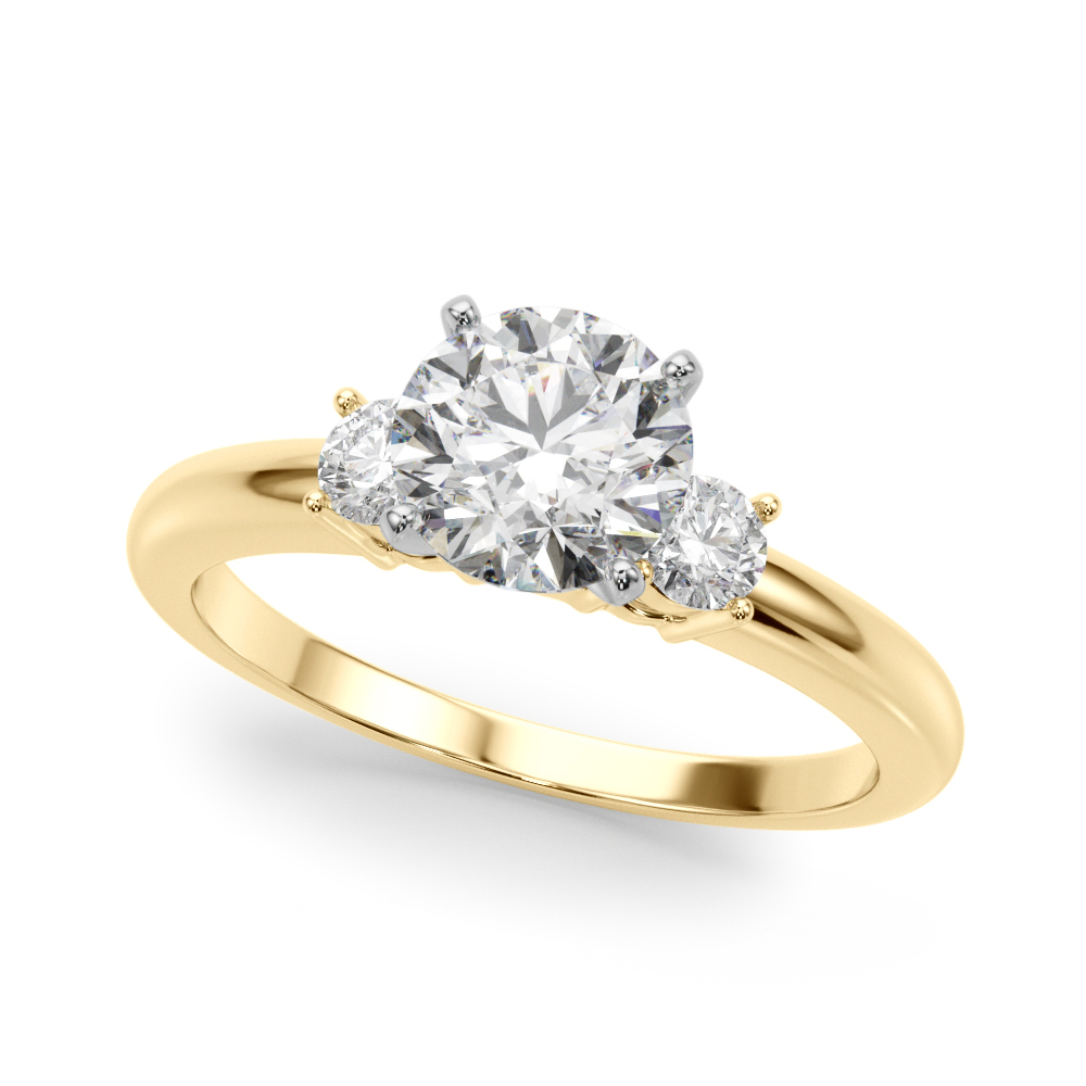 Yukina Lab-Created 4 Prong Set Diamond Ring