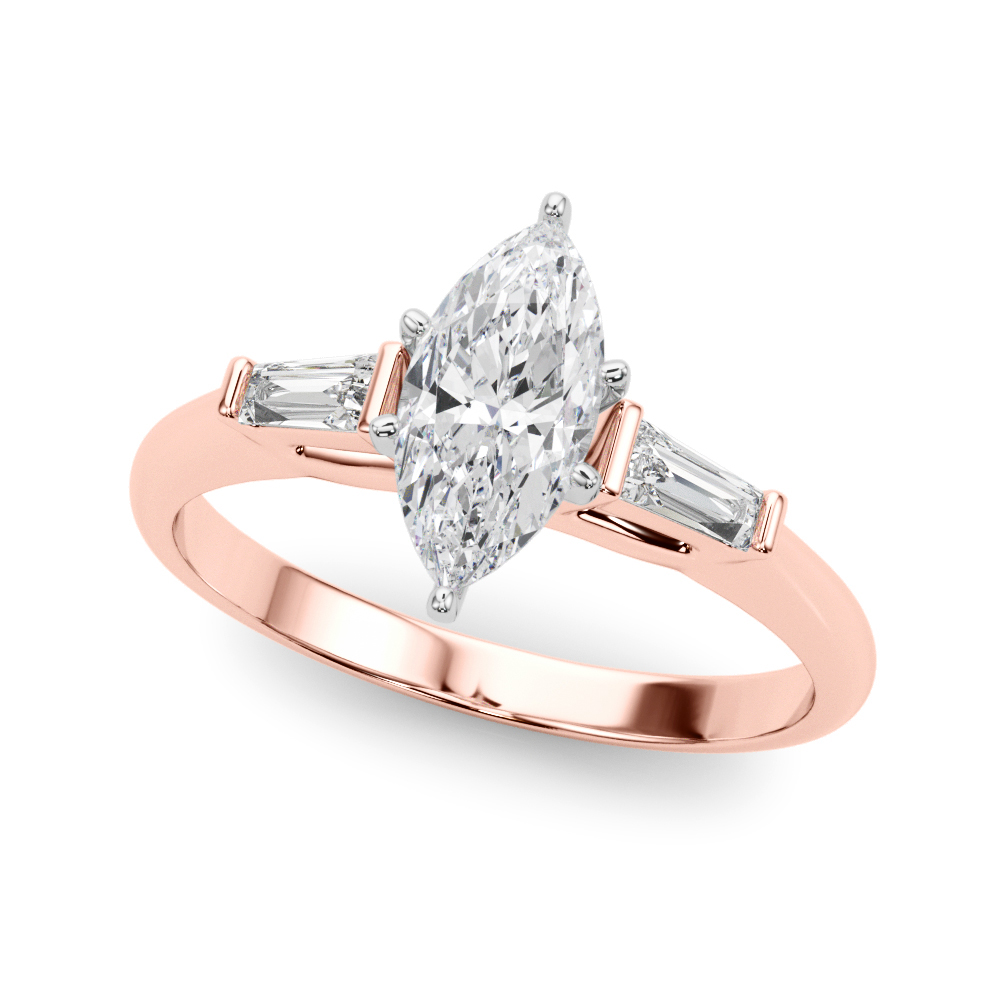 Yamilie Lab-Created 6 Prong Set Diamond Ring