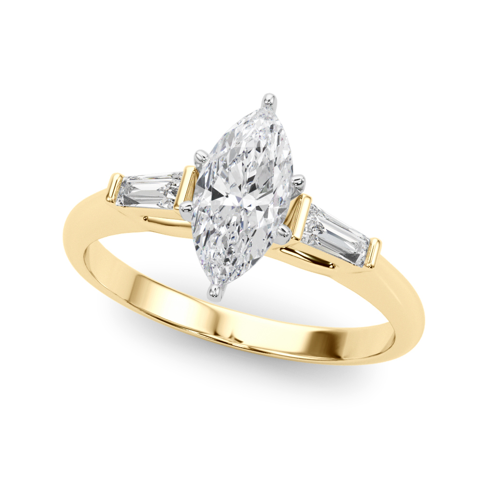 Yamilie Lab-Created 6 Prong Set Diamond Ring
