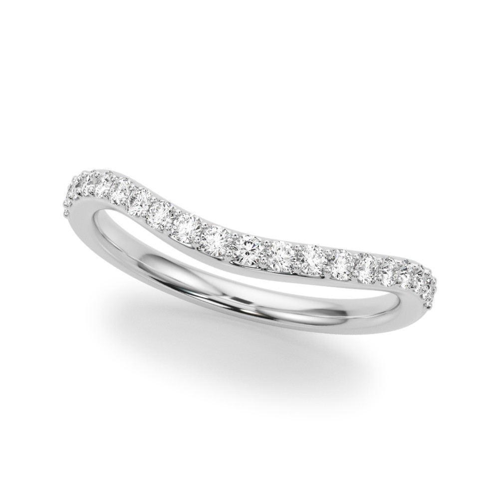 Xaela Lab-Created Diamond Pave Setting Wedding Ring