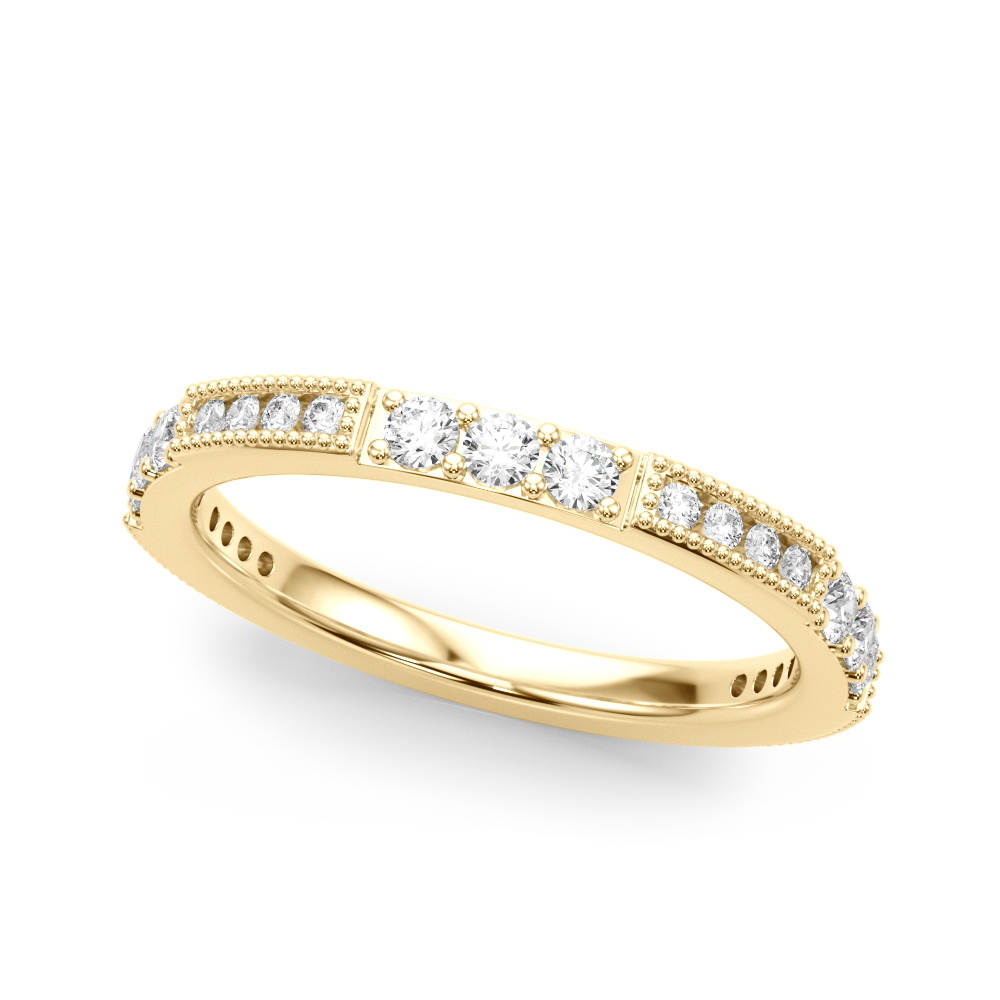 Zelie Natural Pave set Diamond Ring