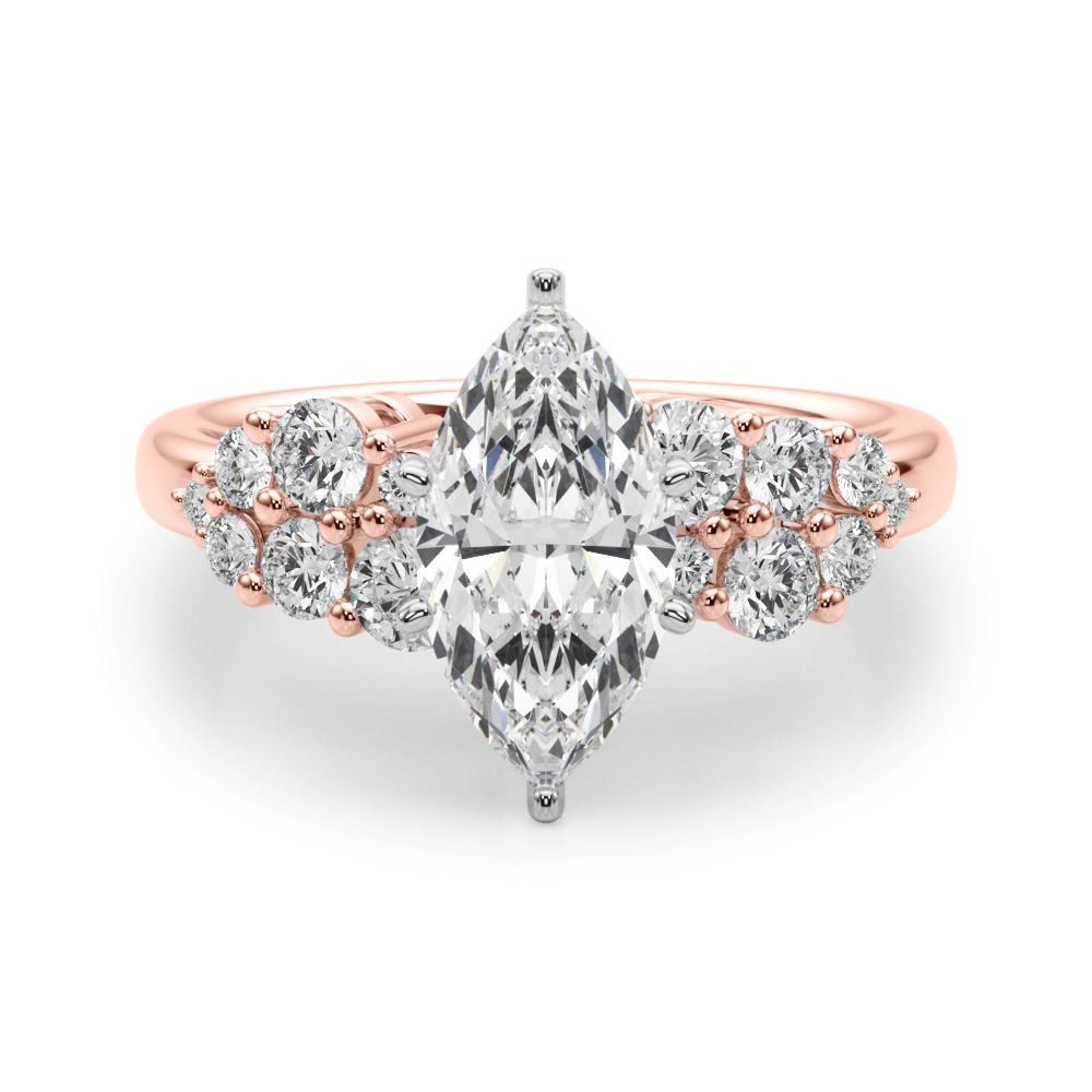 Steno Natural 6 Prong Diamond Ring