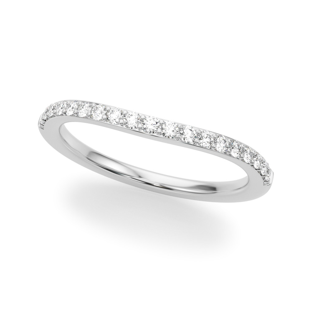 Xyra Lab-Created Diamond Pave Setting Wedding Ring