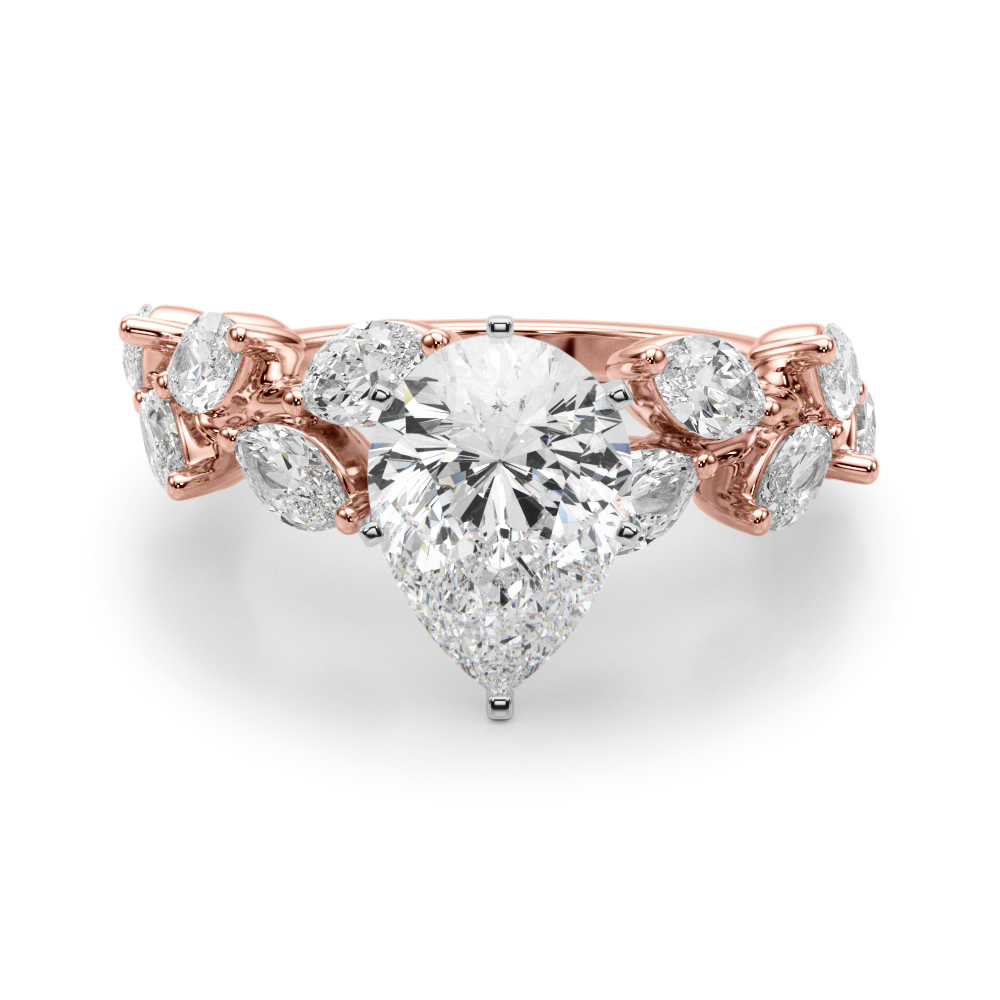 Sefrina Natural 6 Prong Set Diamond Ring