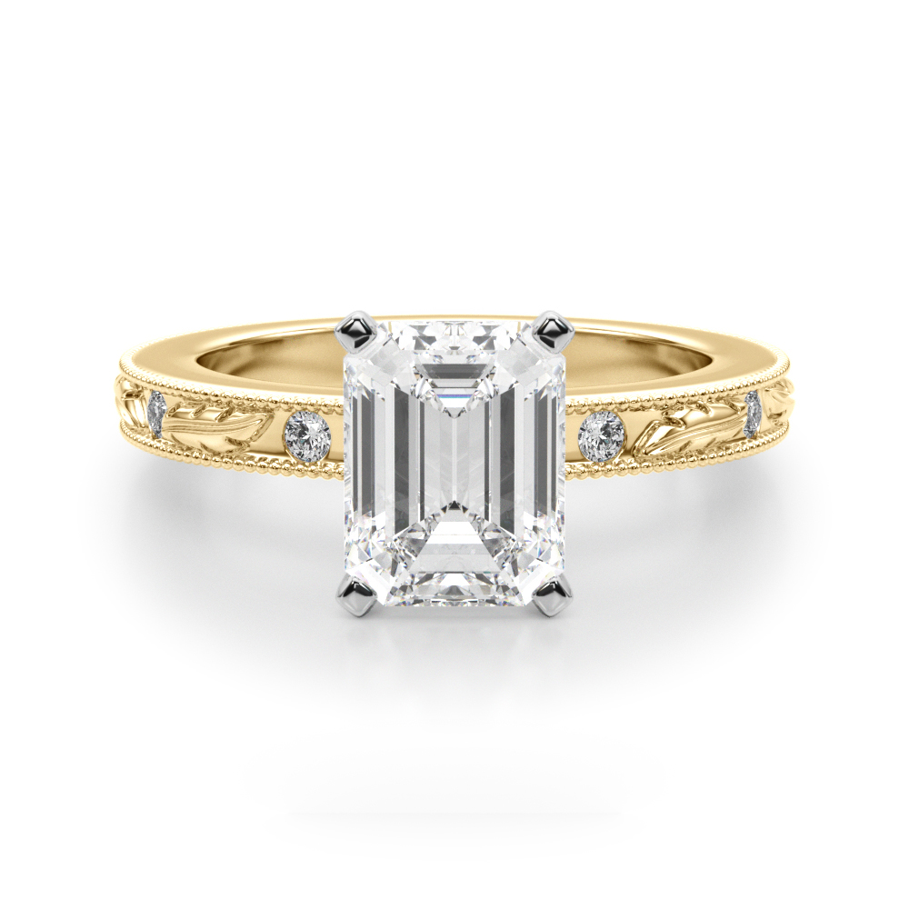 Stevlin Natural 4 Prong Diamond Ring
