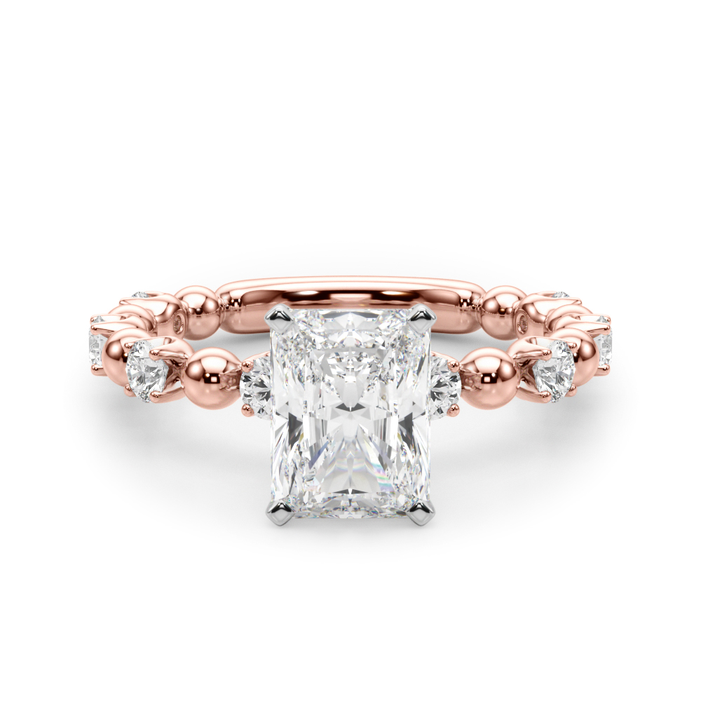 Pricilian Natural 4 Prong Diamond Ring