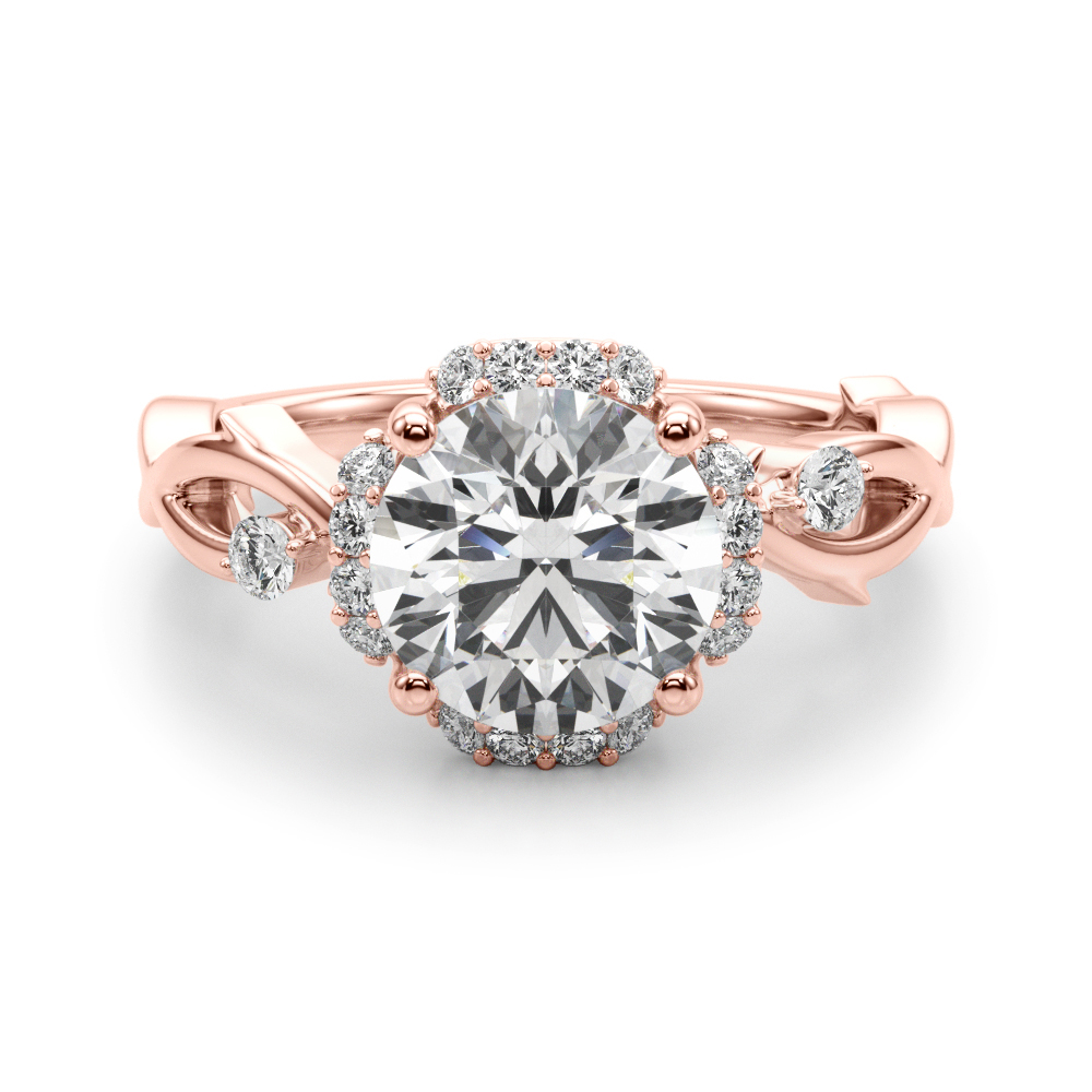 Celsya Natural 4 Prong Diamond Ring