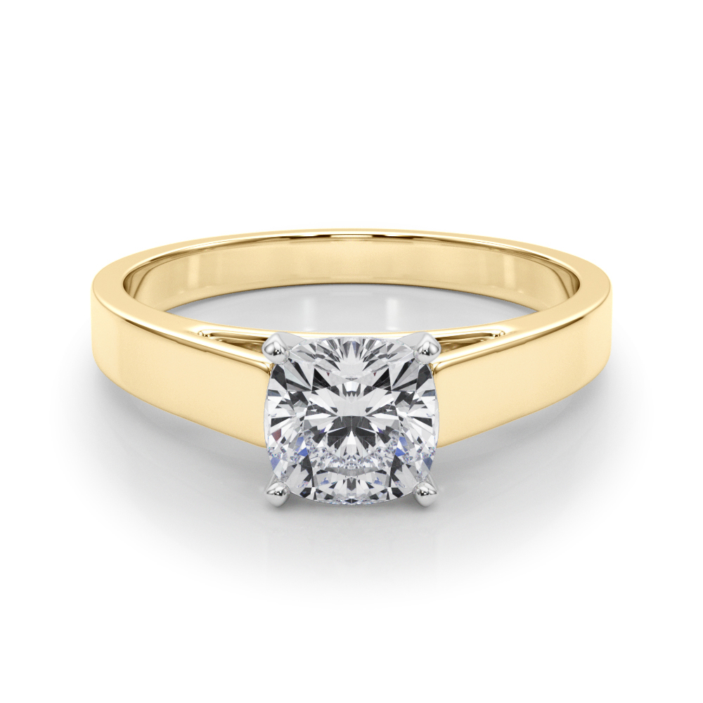 Analin Lab-Created 4 Prong  Diamond Ring