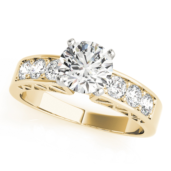 Zeb Lab-Created 4 Prong Setting Diamond Ring