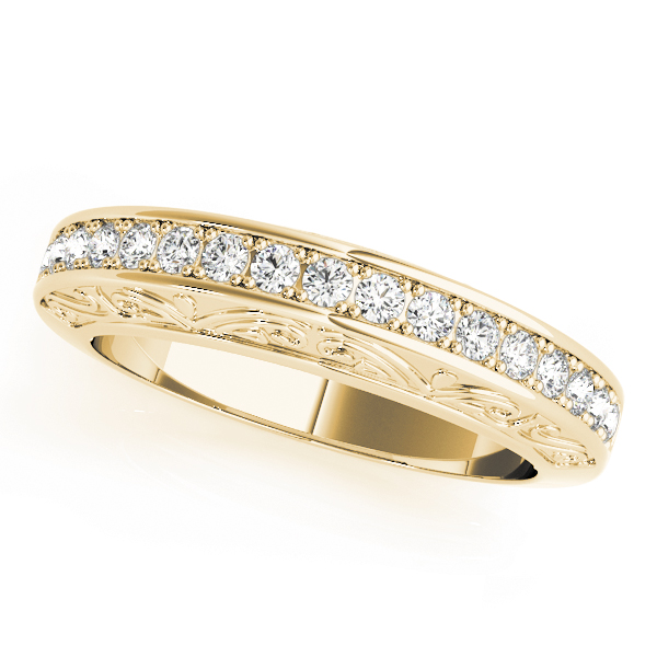 Margrette Natural Channel set Diamond Ring