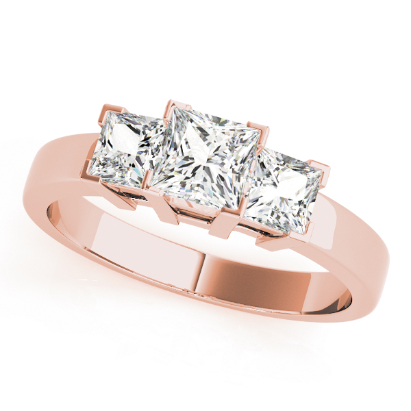 Yasmeen Natural 4 Prong Set Diamond Ring