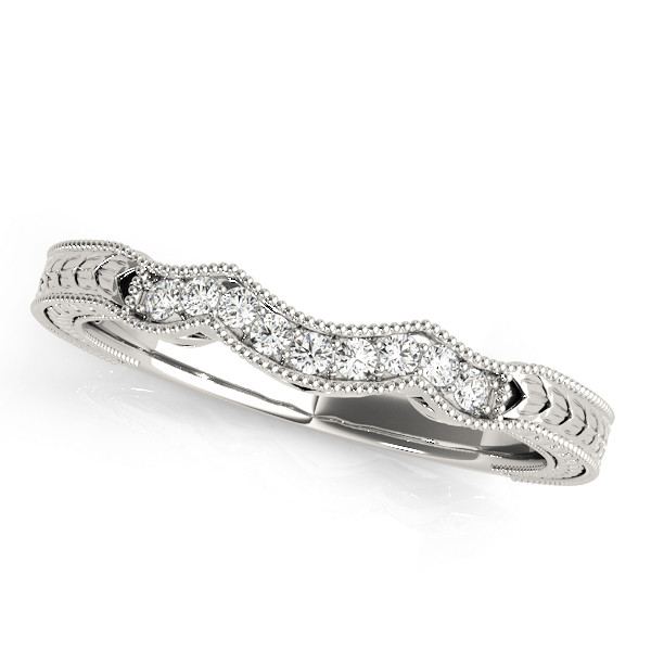 Xina Lab-Created Diamond Pave Setting Wedding Ring