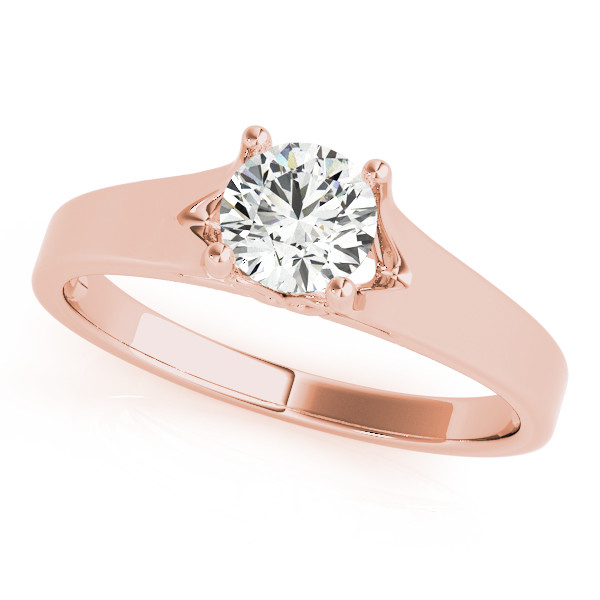 Meghan Natural 4 Prong  Diamond Ring
