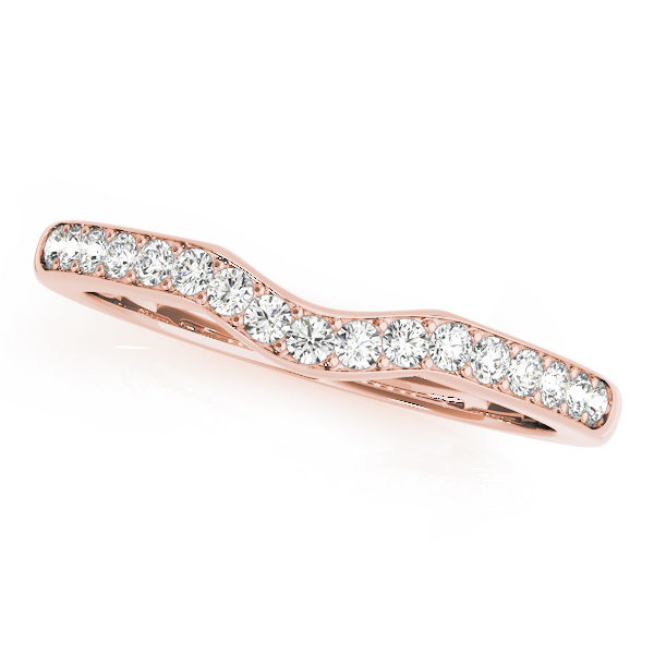 Xaviera Natural Diamond Pave Setting Wedding Ring