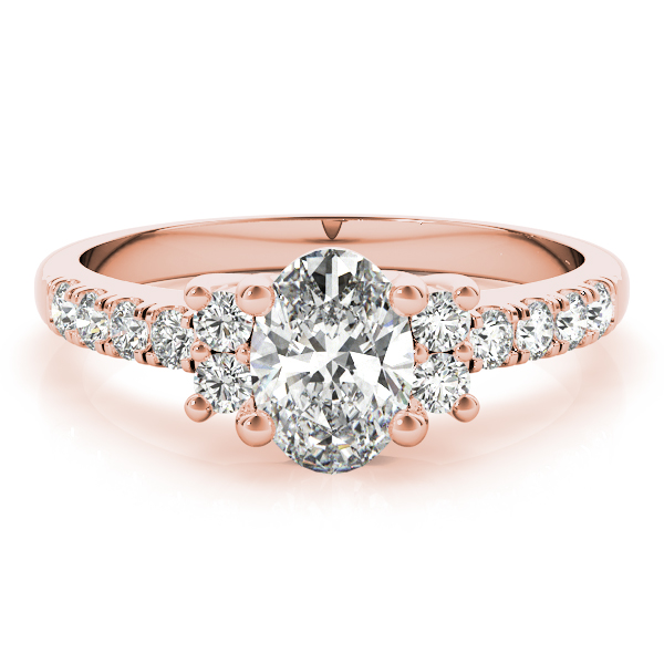 Teeza Natural 4 Prong Diamond Ring