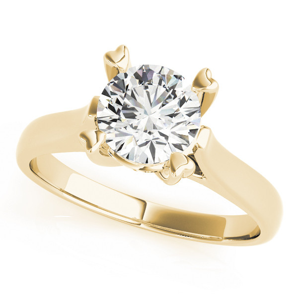 Mikaela Natural 4 Prong  Diamond Ring