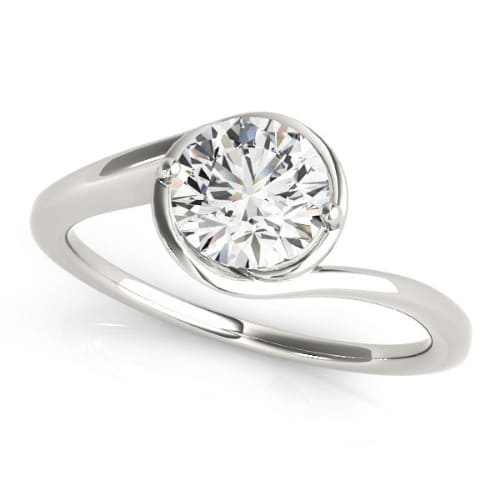 Nadalyn Natural Diamond 2 Prong  Engagement Ring