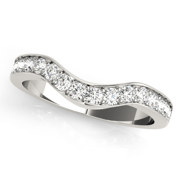 Xylon Natural Diamond Pave Setting Wedding Ring