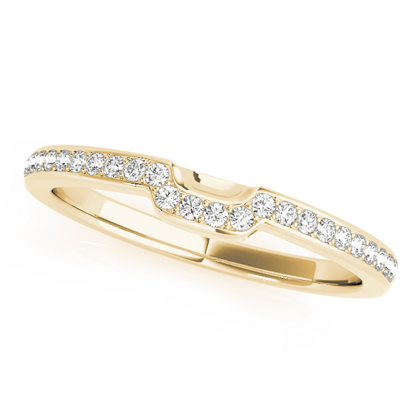 Xael Natural Diamond Pave Setting Wedding Ring