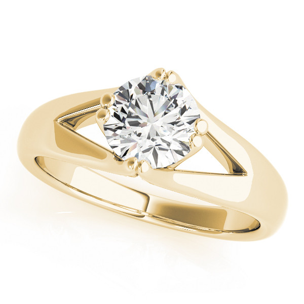 Moriah Natural Double Prong  Diamond Ring