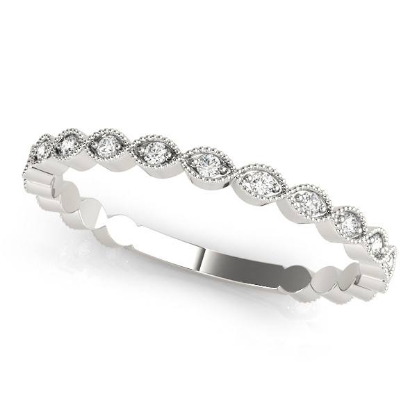 Avelinas Natural Diamond Shared prong set  Wedding Ring