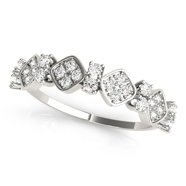 Crena Lab-Created Diamond Pave set Wedding Ring