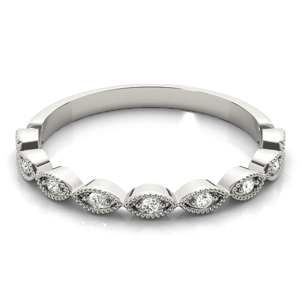 Avenna Natural Diamond Shared prong set  Wedding Ring