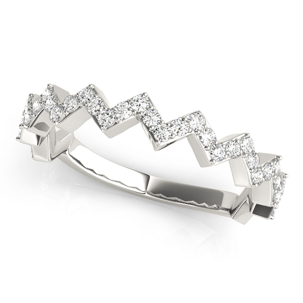 Aldrena Lab-Created Diamond Pave set Wedding Ring