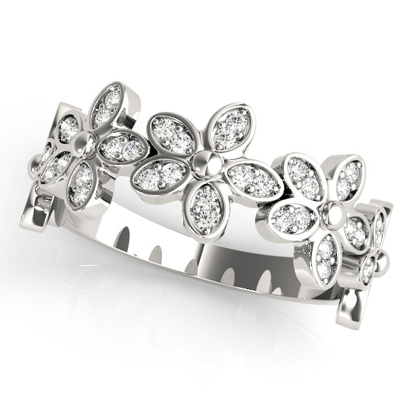 Giftlin Natural Diamond Pave set Wedding Ring