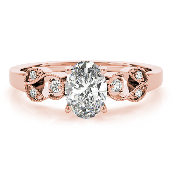 Lab-Created 4 Prong Diamond Ring