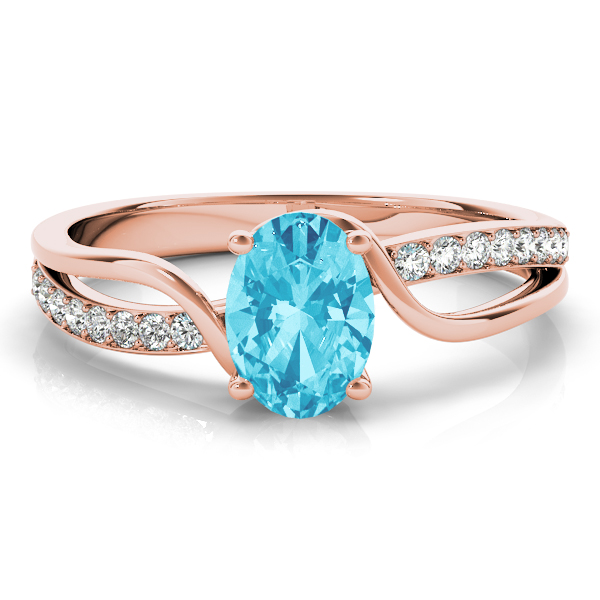 Ruth Aquamarine 4 Prong 