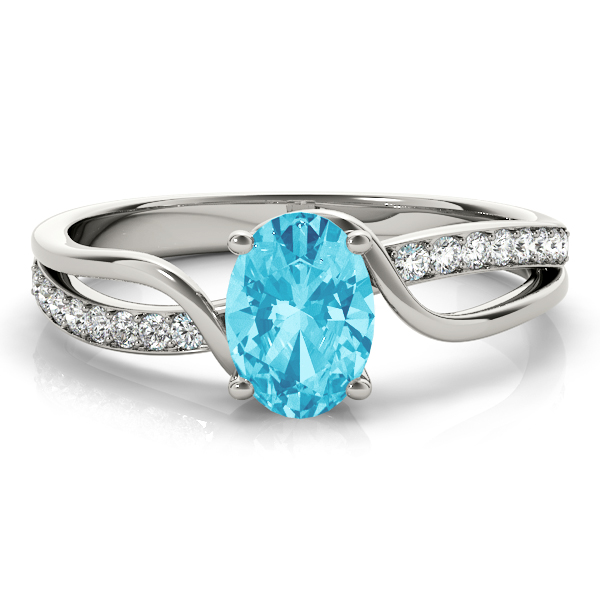 Ruth Aquamarine 4 Prong 