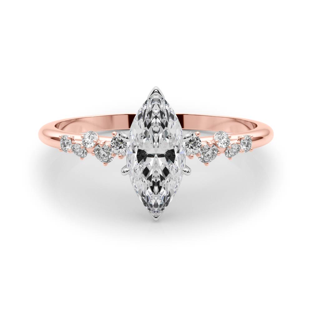 Zeno Lab-Created 6 Prong Diamond Ring