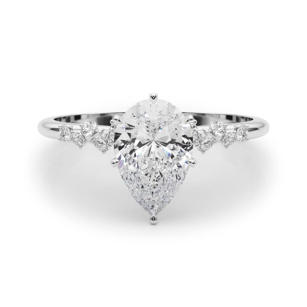 Zeno Natural 6 Prong Diamond Ring