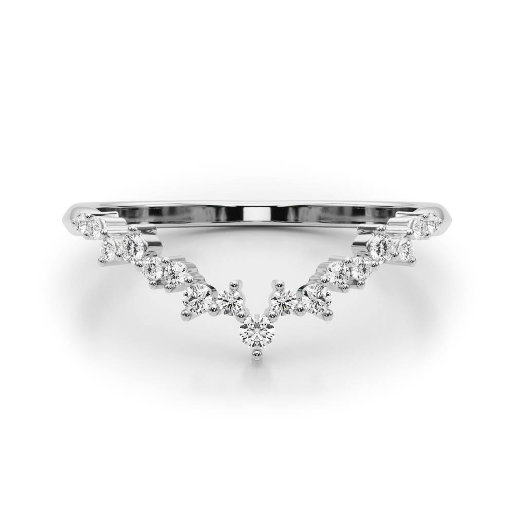benisla Natural Diamond Pave set Wedding Ring