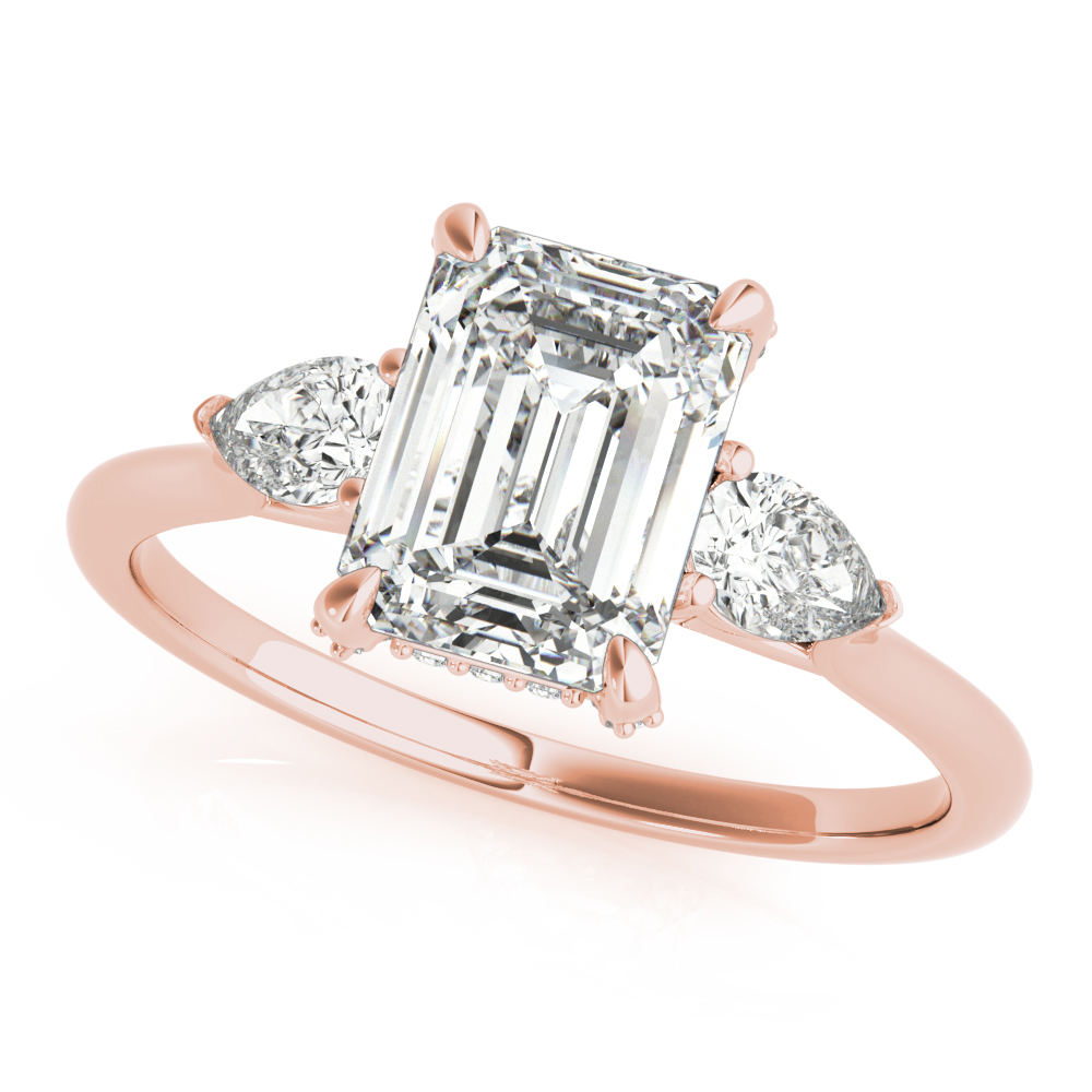 Yakira Lab-Created 4 Prong Set Diamond Ring