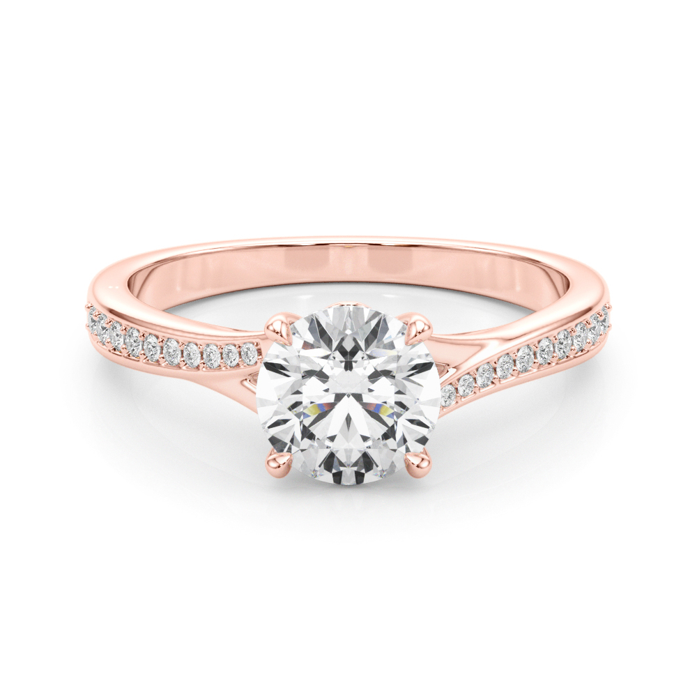 Henslina Natural 4 Prong Set Diamond Ring