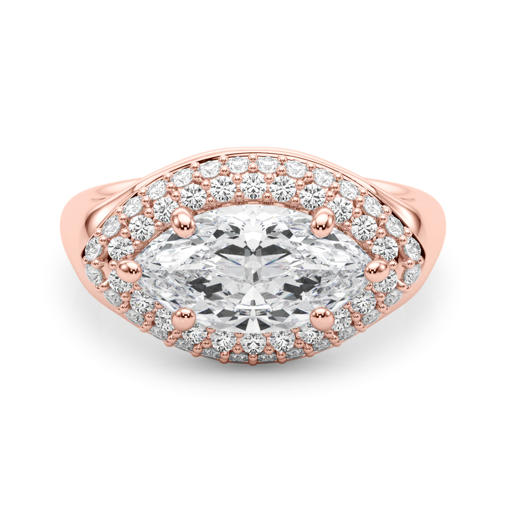 Gladyness Natural 6 Prong Diamond Ring