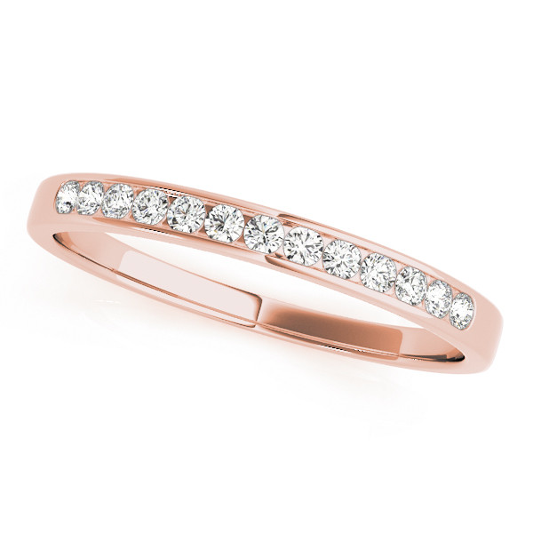 Eloah Natural Channel-Set  Diamond Ring