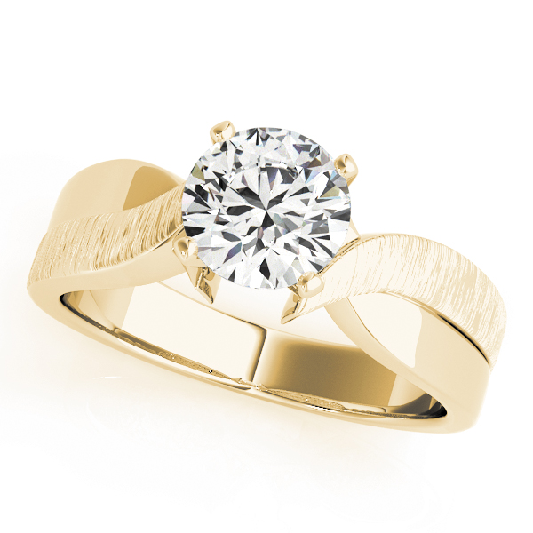 Leina Lab-Created 4 Prong  Diamond Ring