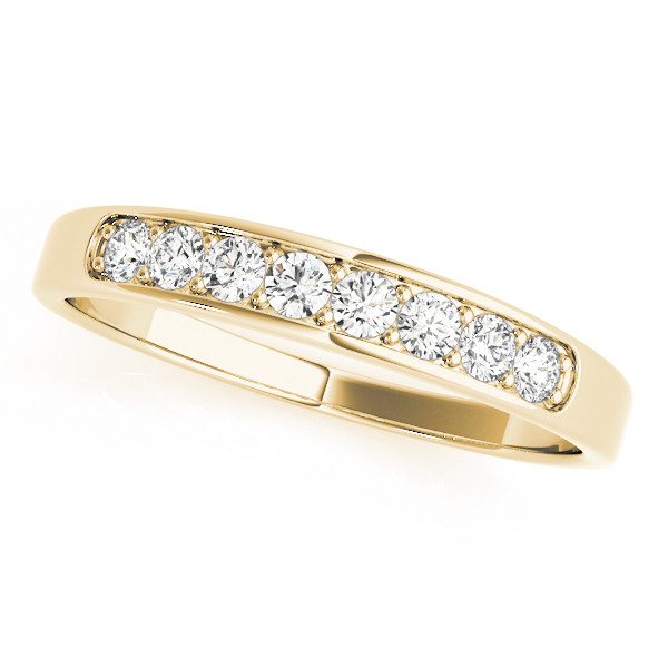 Roslynn Natural Channel-Set  Diamond Ring