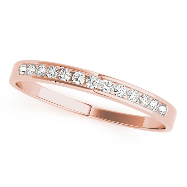 Hadia Natural Channel-Set  Diamond Ring