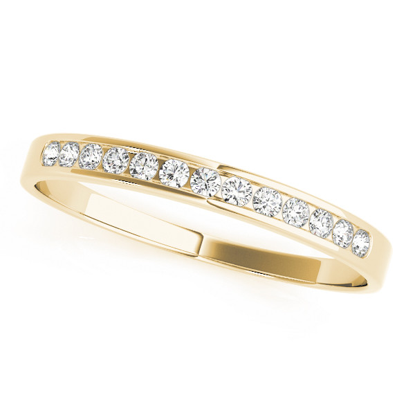 Hadia Natural Channel-Set  Diamond Ring