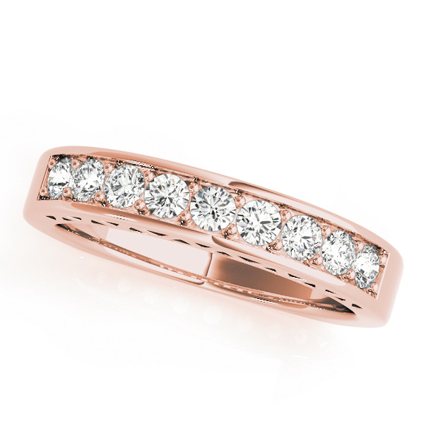 Leisha Natural Channel-Set  Diamond Ring