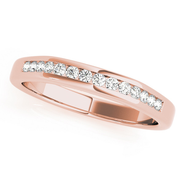 Liviana Natural Channel-Set  Diamond Ring