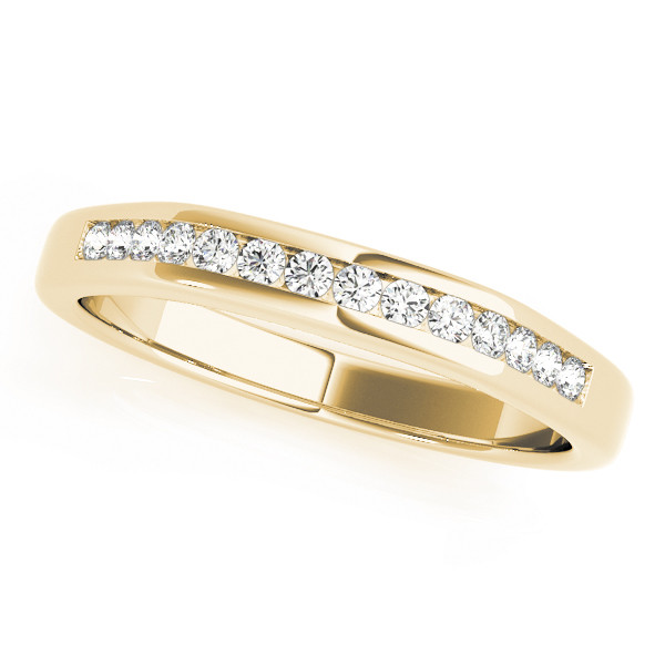 Liviana Natural Channel-Set  Diamond Ring