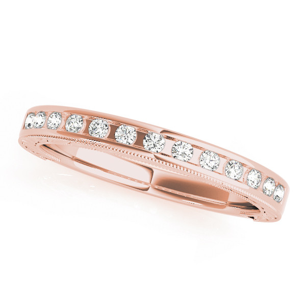Ray Natural Channel-Set  Diamond Ring