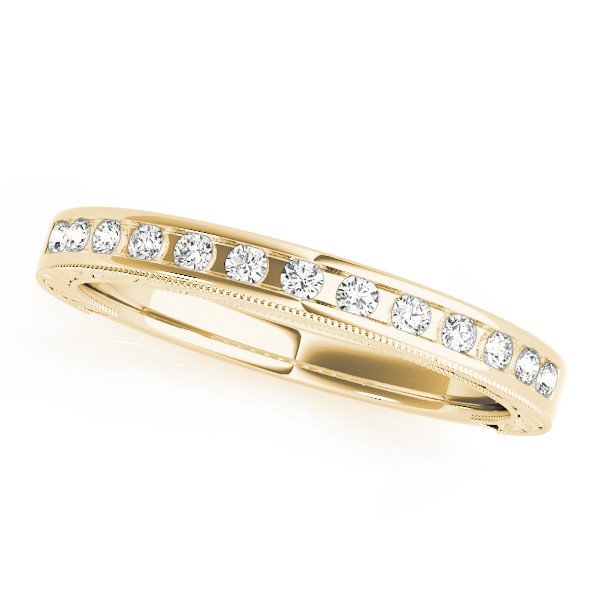 Ray Natural Channel-Set  Diamond Ring