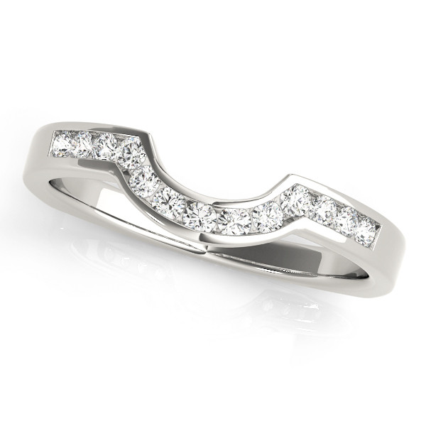 Shaelynn 0.20 Carat Natural Diamond Channel-Set  Wedding Ring