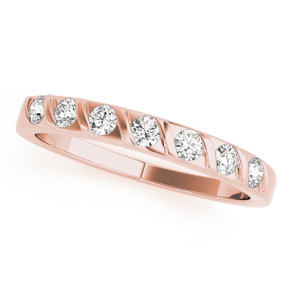 Natural Bar-Set Diamond Ring